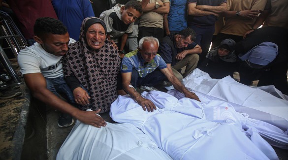 18 شهيدا في قصف الاحتلال مواصي خان يونس وحي الصبرة بمدينة غزة
