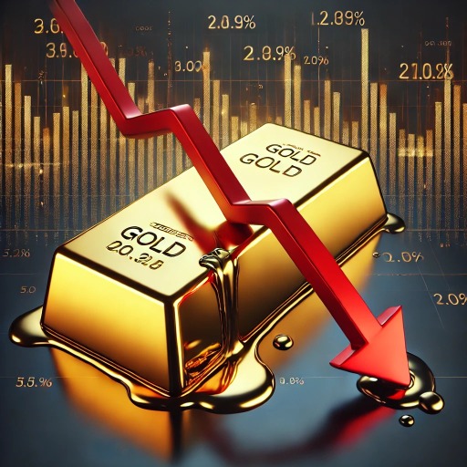 تراجع أسعار الذهب إلى أدنى مستوى منذ أسبوع تقريبًا