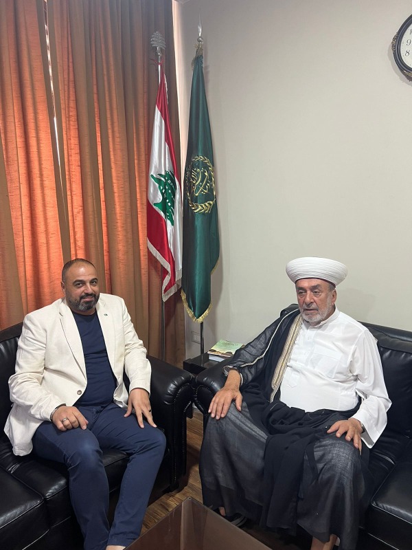 منسق عام “تيار المستقبل” في الجنوب يزور المفتي سوسان وبحث معه الأوضاع العامة