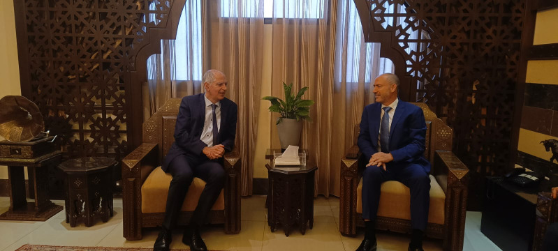 محافظ الجنوب يعرض مع السفير الفرنسي الاوضاع في لبنان والمنطقة
