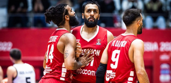 فوز أستراليا على لبنان في بطولة كأس آسيا لكرة السلة