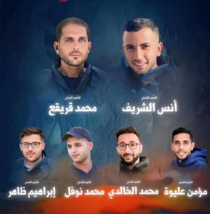 "نبض الحياة" الشهداء الشهود على الكارثة