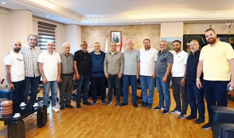 رئيس بلدية صيدا المهندس حجازي يستقبل وفد منتدى الأعمال الفلسطيني اللبناني