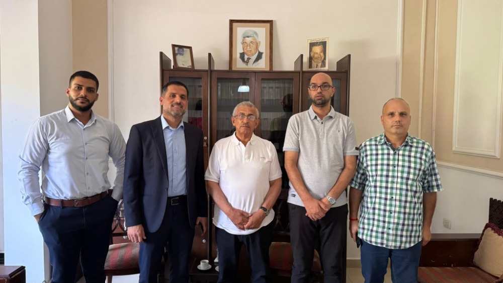 اسامة سعد يستقبل وفد معهد "الآفاق" لمناقشة شؤون التعليم والخدمات التربوية