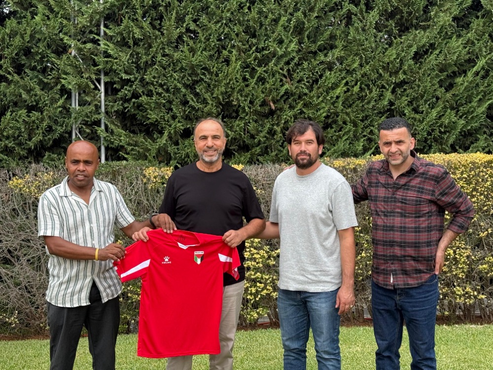 البقاعي يستقبل اللجنة الفنية للمنتخب الأولمبي الفلسطيني