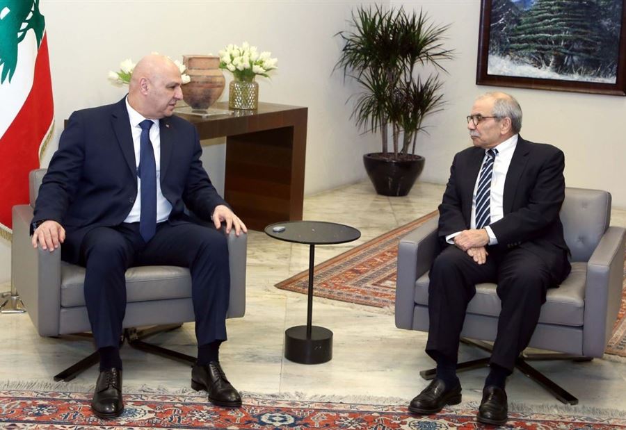 الرئيس سلام يطلع الرئيس عون على نتائج زيارته الى مصر