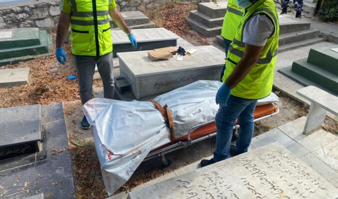 العثور على شاب مصاب بطلق ناري في جبانة بلدية زبدين