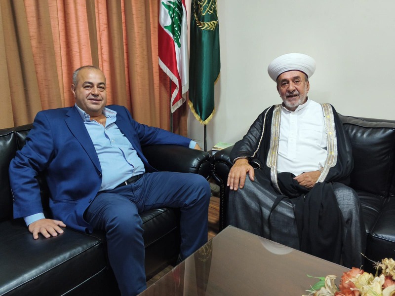 المفتي سوسان يستقبل عامر معطي
