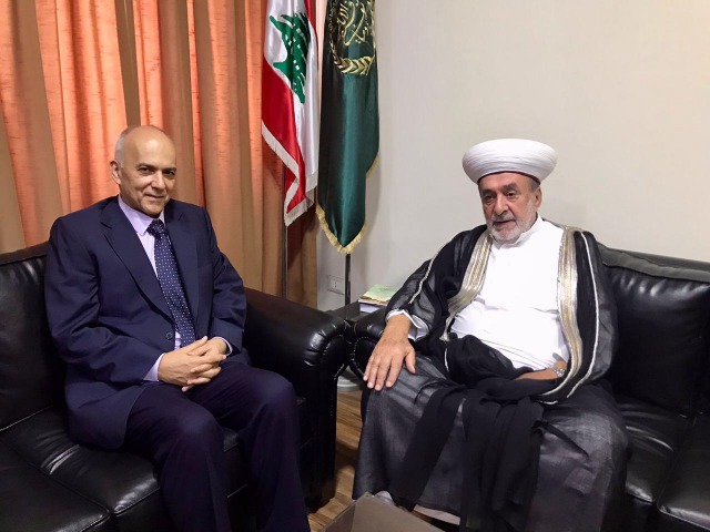 المفتي سوسان يستقبل الدكتور خالد مراد