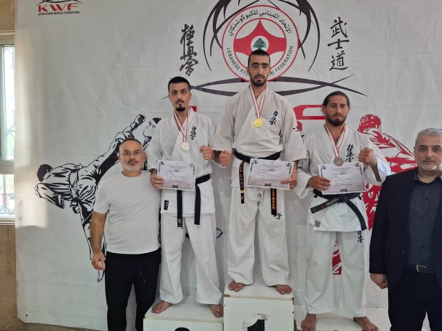 نادي الهدى الرياضي _ حارة صيدا شارك في بطولة لبنان للكيوكوشنكاي  ويحصد 11 مركزا