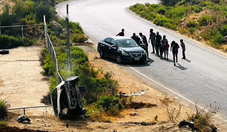 مأساة في بقاعصفرين.. وفاة طفل وإصابة 3 آخرين بحادث انقلاب سيارة!