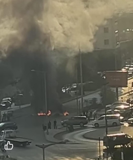 فتح أوتوستراد البالما بعد قطعه لبعض الوقت