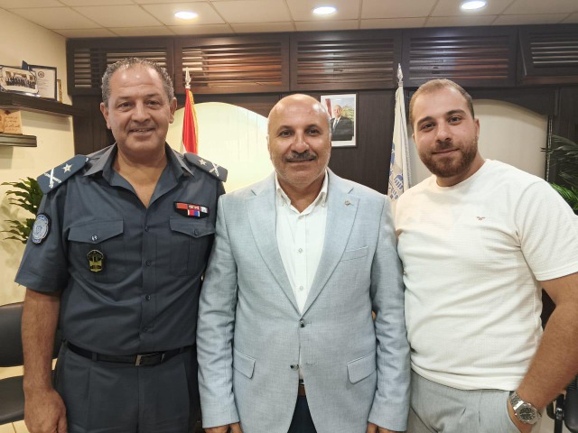 نادر عزام يزور سراي صيدا الحكومي ويلتقي العميد أبو ضاهر والعقيد وسام باز ورؤساء دوائر