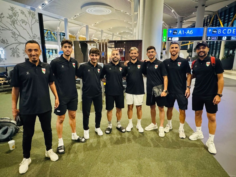مغادرة فدائي الصالات إلى قيرغيزستان..  للمشاركة في التصفيات المؤهلة الى نهائيات آسيا