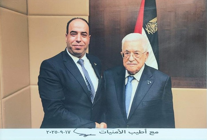الرئيس عباس يعين معاذ العطشان قنصلاً عاماً لدولة فلسطين في إسطنبول ومدن بحر مرمرة