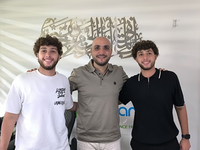 عمر مرجان إستقبل أبطال كرة الطاولة سعد الدين ومحمد نور الهبش وأكد دعمه الدائم للطاقات الشبابية والرياضية