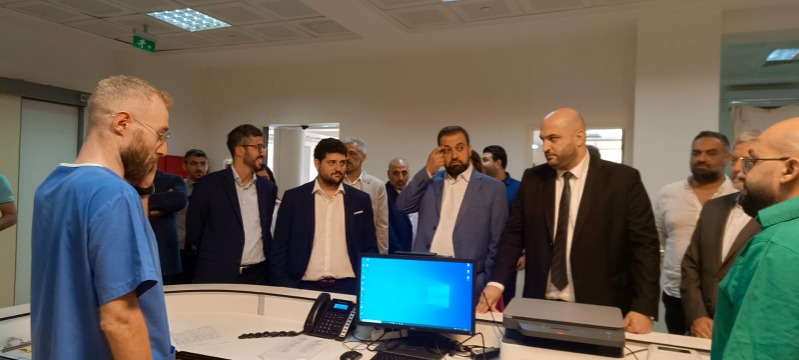 وزير الصحة جال في المسشتفى التركي وصيدا الحكومي والمراكز الصحية : تقديم  400 ألف دولار للتركي و 300 الف دولار للحكومي ومعدات طبية حديثه