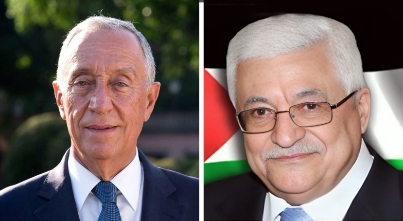 الرئيس عباس يرحب بإعلان وزير الخارجية البرتغالي الاعتراف بدولة فلسطين المستقلة وذات السيادة