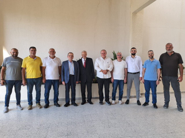 النائب البزري يستقبل وفد "الحزب الوطني" ويؤكد على أهمية الحوار والتلاقي