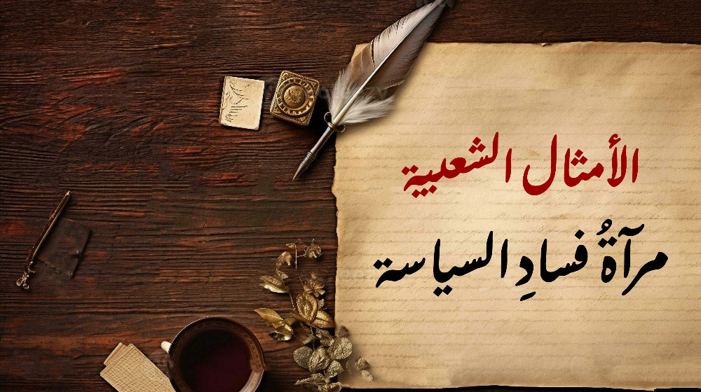 "الأمثال الشعبيّة... مرآةُ فسادِ السياسة"!