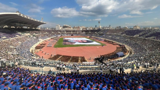 بالصور - "أجيال السيد".. انطلاق التجمع الكشفي الكبير في المدينة الرياضية