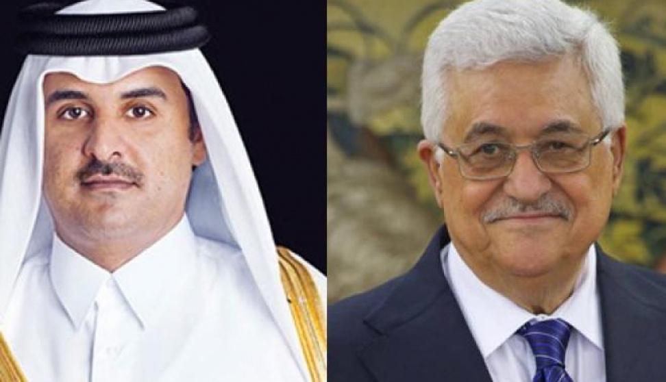 الرئيس عباس يعزي أمير قطر بوفاة ثلاثة من منتسبي الديوان الأميري