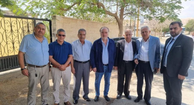 د. ناصر القدوة يصل إلى الضفة الغربية