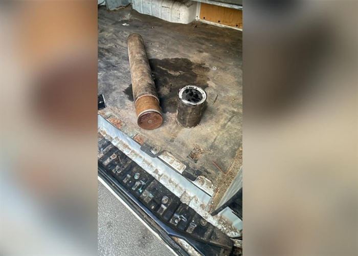 العثور على صاروخ داخل سيارة في منطقة البوشرية