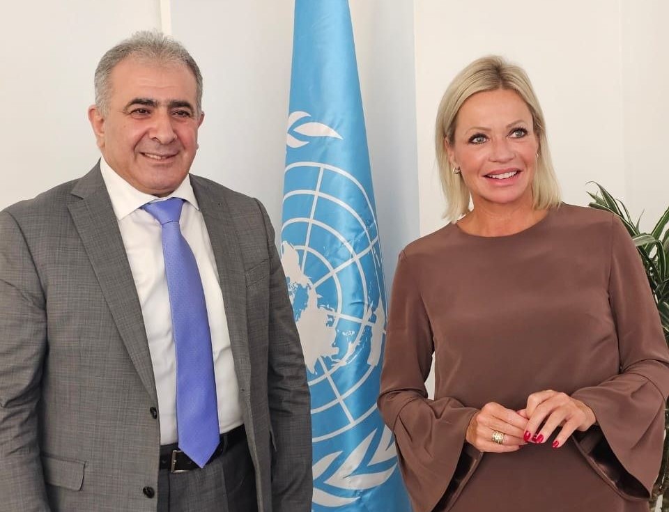 السفير الأسعد ملتقياً المنسقة الخاصة للأمم المتحدة في لبنان: لضرورة تنفيذ القرارات المتعلقة بفلسطين