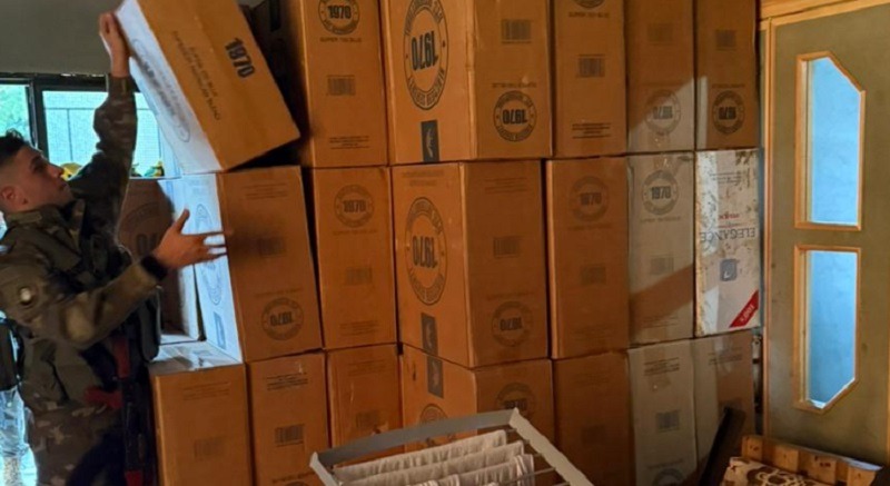 “الريجي” تضبط مصنوعات تبغية مهرّبة