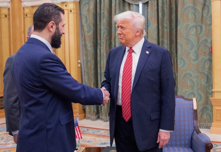 الشرع يلتقي ترامب في البيت الأبيض