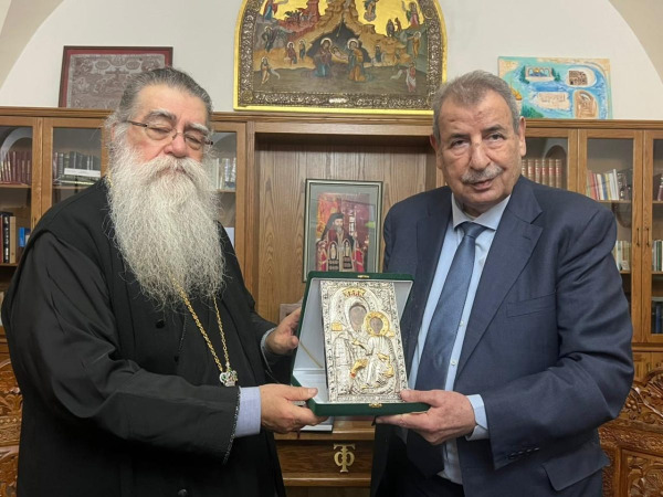 د. خوري يبحث مع الوكيل البطريركي للروم الأرثوذكس في بيت لحم الاستعدادات لاحتفالات عيد الميلاد المجيد