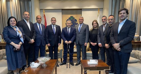 اللواء شقير يستقبل وفد نقابة أصحاب المطاعم برئاسة طوني الرامي