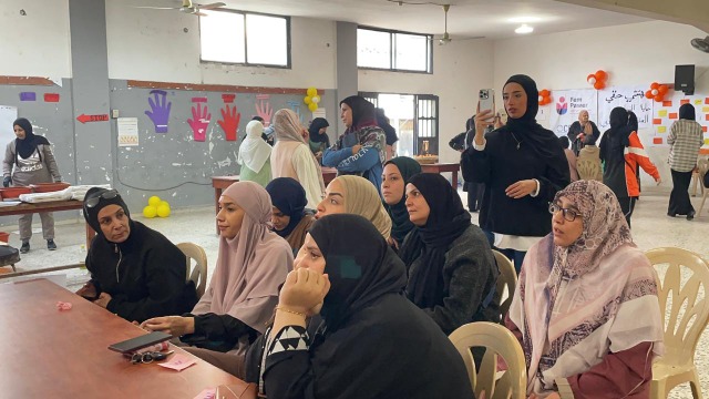 "نافذة أمل في مخيم البص: يوم مفتوح لدعم المرأة ضد العنف"