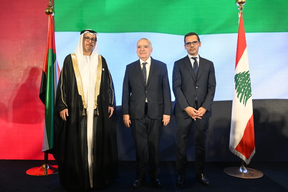 سفارة الإمارات احتفلت بالعيد الوطني الـ54 بحضور رسمي حاشد.. الكعبي أشاد بعمق الروابط بين الإمارات ولبنان ودعا لشراكات واسعة