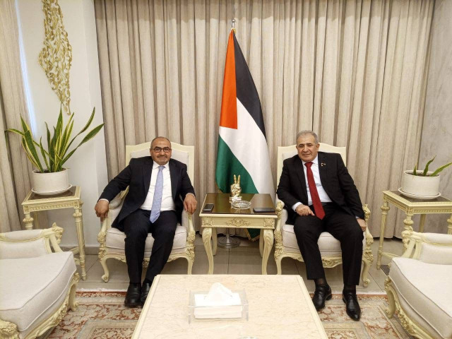 السفير الأسعد يؤكد والنائب الحشيمي على أهمية تعزيز التنسيق بين دولة فلسطين والجمهورية اللبنانية