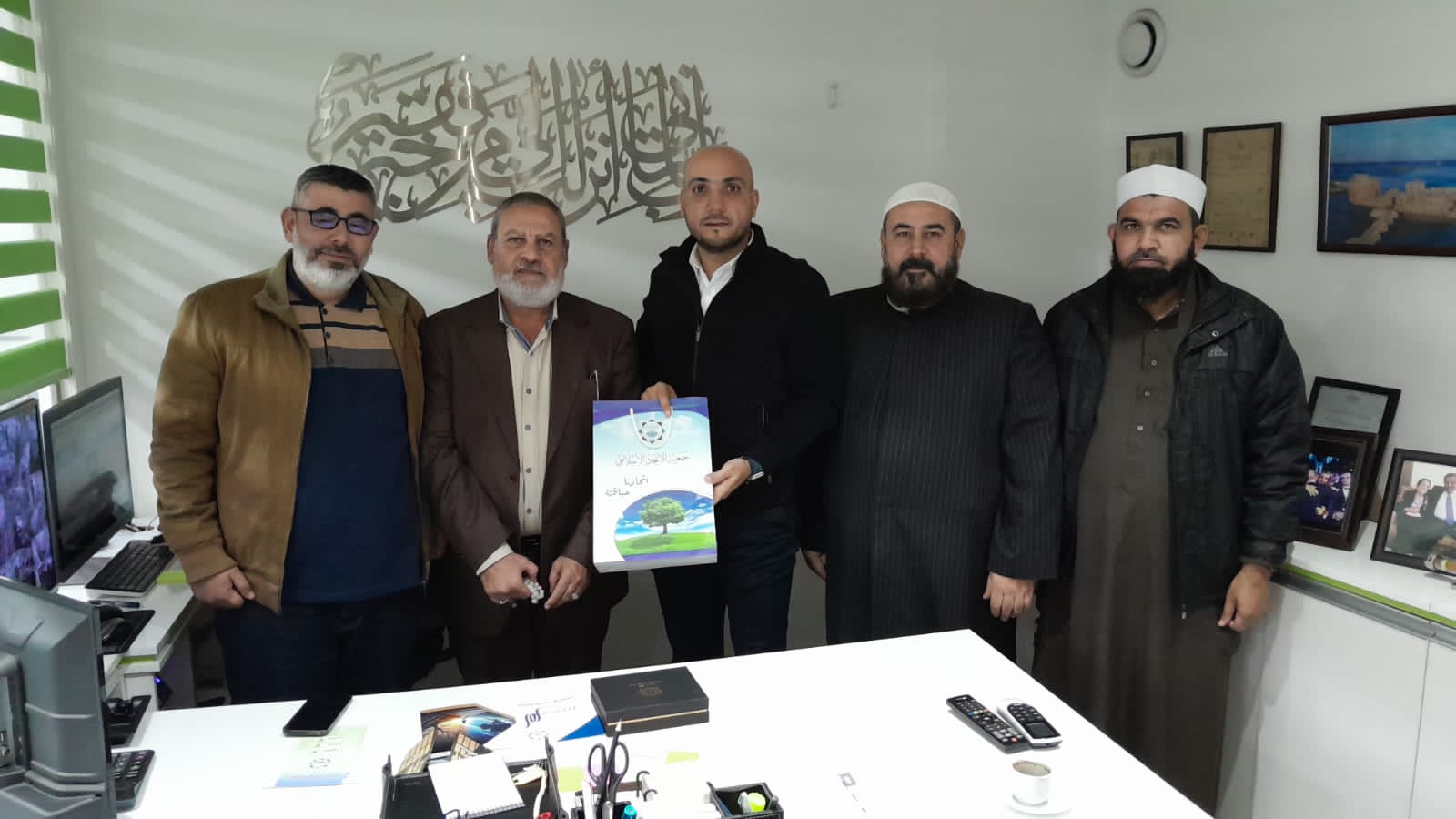 رئيس جمعية "إنسان الغد" عمر مرجان يلتقي وفدًا من "جمعية الإتحاد الإسلامي"