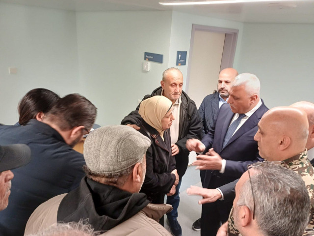 بعد غارة سبلين… اللواء شقير يزور المؤهل علاء شحادة ويتابع وضعه الصحي