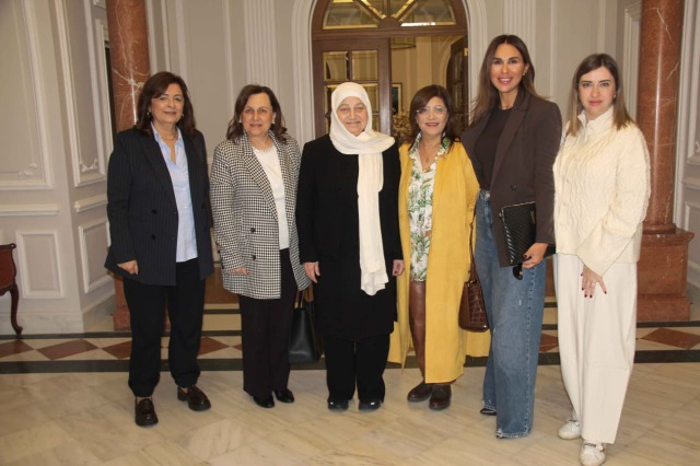 بهية الحريري تستقبل وفداً من المجلس الإداري  لـ"جمعية المواساة" برئاسة رلى الأنصاري