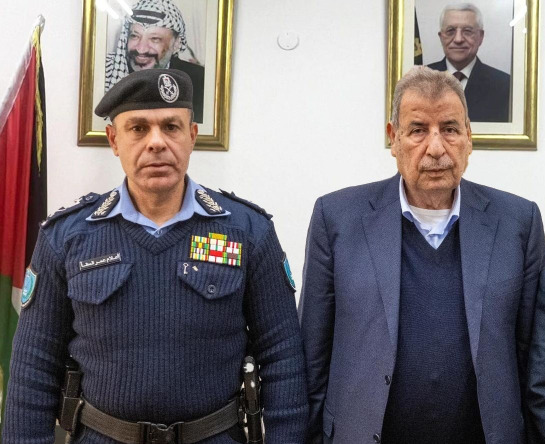 د. خوري يلتقي مدير عام الشرطة الفلسطينية لبحث القضايا الأمنية وترتيبات تأمين احتفالات أعياد الميلاد