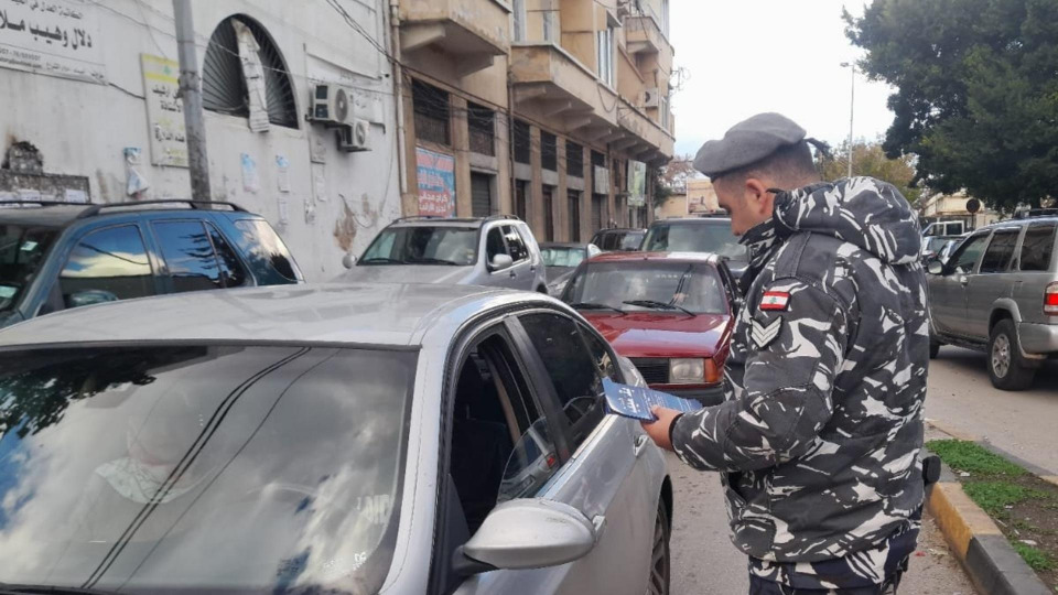 بالصور - لمناسبة ليلة رأس السنة.. حملة توعية لقوى الأمن
