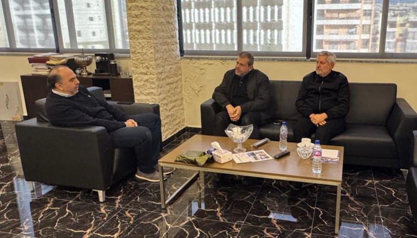 وفد من "الحزب" في صيدا يزور مدير عام مؤسسة مياه لبنان الجنوبي