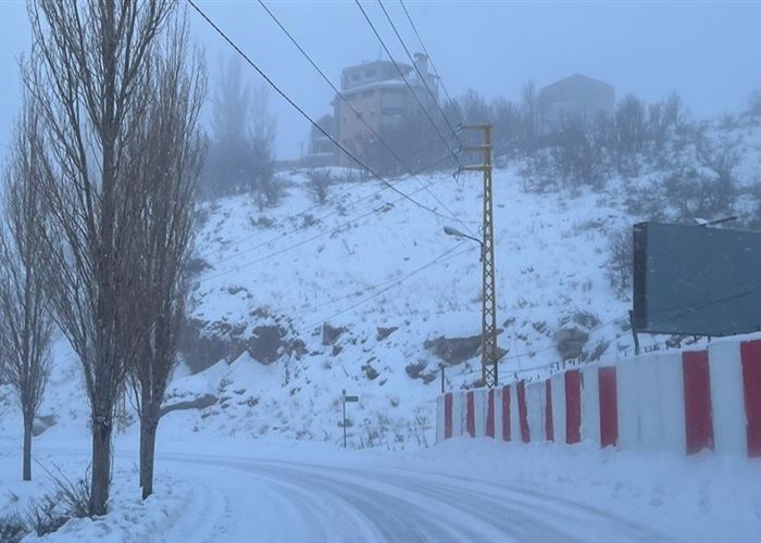منخفض جوي ماطر يضرب لبنان الجمعة مع رياح قوية وثلوج على المرتفعات