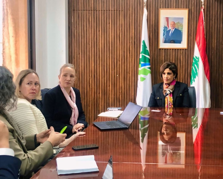 الزين تبحث مع مجلس إدارة البنك الدولي مواءمة أنشطة مشروع الدعم الطارئ للبنان (LEAP 2025) مع معايير الحماية البيئية