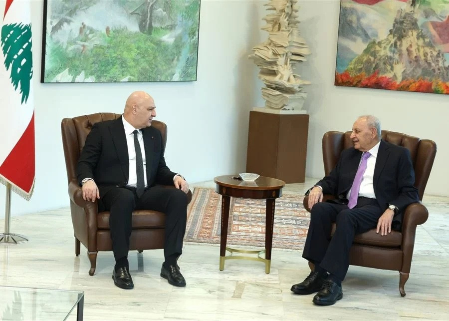 الرئيسان عون وبري يبحثان الأوضاع جنوباً في ظل استمرار الاعتداءات الإسرائيلية