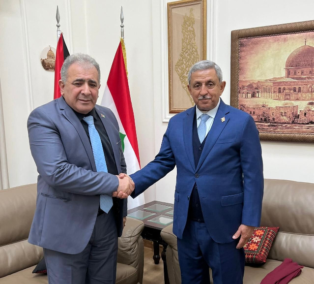 السفير الاسعد يستقبل السفير اليمني في لبنان
