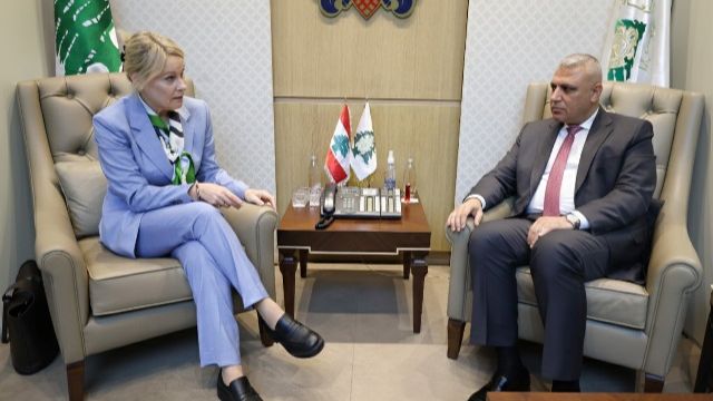 اللواء شقير يبحث وممثلة مفوضية UNHCR في برامج العودة الطوعية للاجئين السوريين