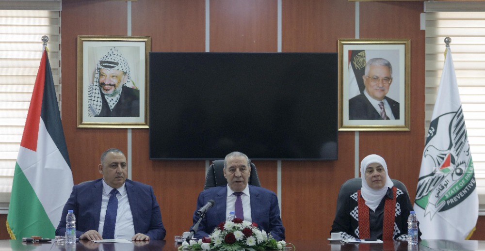 الشيخ يزور جهاز الأمن الوقائي