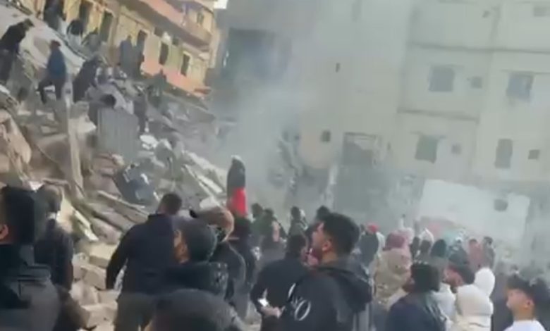 الدفاع المدني: انتهاء عملية البحث بعد إنقاذ ثمانية أشخاص من المبنى المنهار في طرابلس