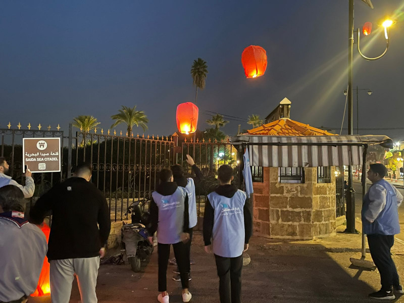 قطاع الشباب في "المستقبل - الجنوب" أطلق "مناطيد السلام" تحية لروح الرئيس الشهيد رفيق الحريري